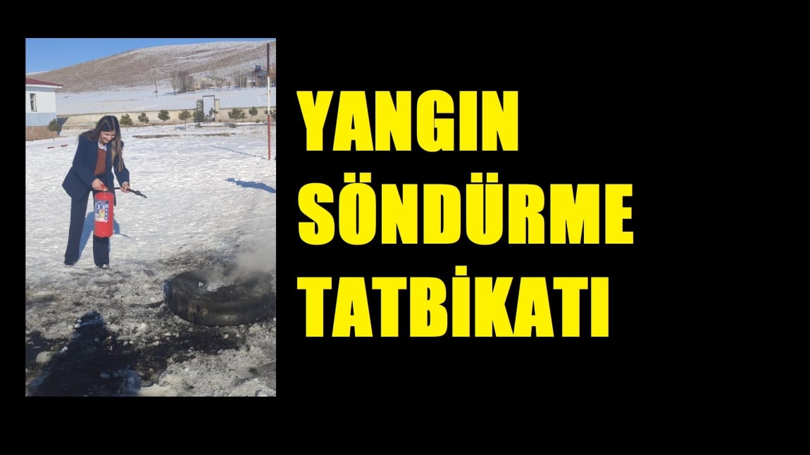 YANGIN SÖNDÜRME TATBİKATI